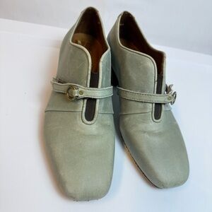 Sergion Tomani Womens Stylish Booties Shoes sz 6.5 Leather Square Toe Comfort